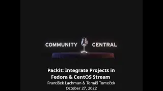 Community Central: Packit: Integrate Projects in Fedora & CentOS Stream
