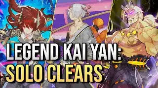 Legend Kai Yan Day 1 Solo Clears: Forte and Yaten Leads | Dragalia Lost