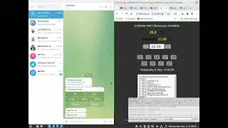 Telegram Message Buttons Wifi Thermostat ESP8266