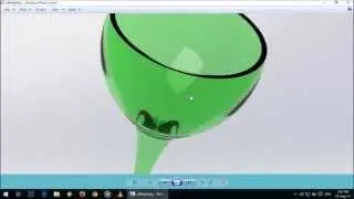 How to make wine glass on 