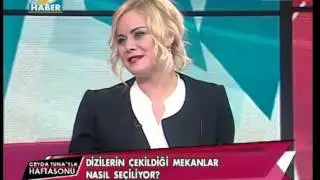 Ahu Şentürk TGRT HABER Ceyda Tuna ile haftasonu programı 2.kısım