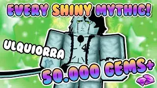 50.000 GEMS summon for SHINY ULQUIORRA! - EVERY SHINY MYTHICAL CHALLENGE - Anime Adventures Roblox