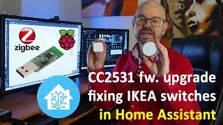 IKEA Zigbee remotes - upgrading CC2531 firmware