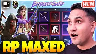New A6 Royal Pass Maxed | A6 RP 1 to 100 Rewards | Upgradable Thompson Skin | PUBG MOBILE | BGMI