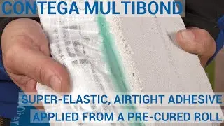 CONTEGA MULTIBOND: permanently flexible, airtight connections with zero dry­ing time