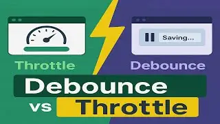 Debounce vs Throttle JavaScript — Real Scroll Demo for Beginners