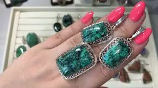 17.06.2023.СЕРЕБРО 925. НАТУРАЛЬНЫЕ КАМНИ.РУЧНАЯ РАБОТА.