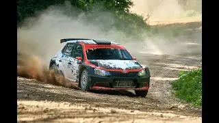 Начало летнего сезона 2020. Skoda Fabia R5. Экипажи Василий Грязин и Игорь Буланцев