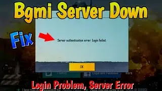 Omg😱 Bgmi server problem | Bgmi login problem fix | Bgmi
