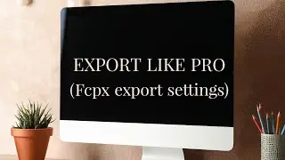 How to export high quality video in fcpx 2021 { Hindi/Urdu}