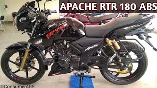 TVS APACHE RTR 180 ABS REVIEW 2020 🔥🔥| अपाचे 180 | @ConsumerABS