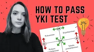 how to pass YKI test successfully 🇫🇮 | Learn Finnish | YKI series part 1