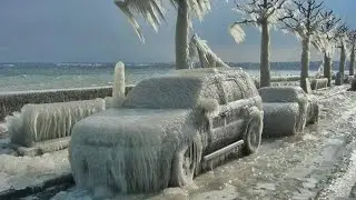 Most Horrific Monster Blizzard Caught On Camera - Natural Disasters