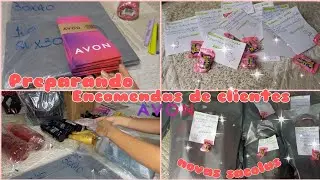 Preparando encomendas de clientes 