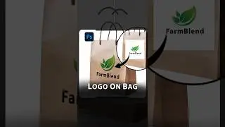 Logo Mockup in Photoshop! #shorts  #photoeditingsoftware #mockup