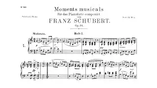 Schubert: 6 Moments Musicals, Op. 94, D.780 (Brendel)
