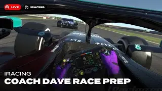Live: Preparing for the Coach Dave iRacing Event
