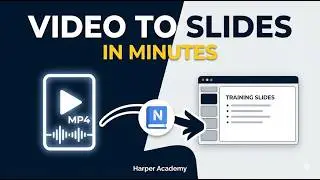 How to Turn Screen Recordings into Training Slides with NotebookLM