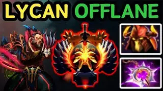 🔥 THIS IS HOW TO DOMINATE LYCAN OFFLANE USING CREEPS AND WOLVES | DOTA 2 🔥