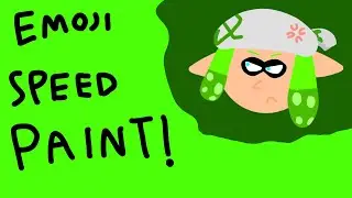Splatoon OC Speedpaint - Angry Ivis Emoji
