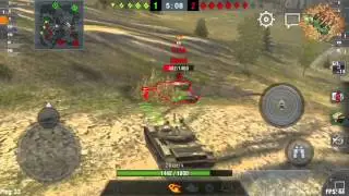 Напряженный бой на Т-62а