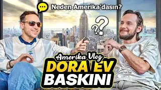 Amerika'da Dora'ya Ev Baskını! | Amerika'ya Taşınmaya Değer mi? | Vlog