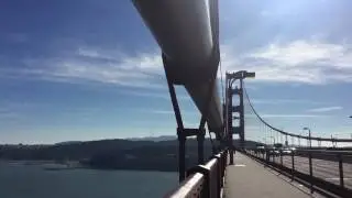 E-2C Hawkeye Fly-Over Golden Gate Bridge