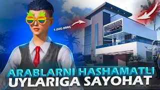ARABLARNI HASHAMATLI UYLARIGA SAYOHAT QILDIM🤑 / ENG QIMMATLARINI TOPDIK😱 / PUBG MOBILE