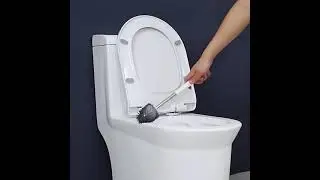 Toilet Brushes with Holder Modern Toilet Bowl Cleaning Set Sturdy Toilet Cleaning Brushes