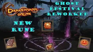 Drakensang Online | 👻​ Ghost festival reworked + NEW AUTUMN RUNE 🤯Open 50 Pie 50 choco | #dso