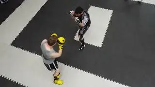 Kickboxing Sparring Drone Footage #kickboxing #martialarts #sparring #mma #k1 #karate #muaythai