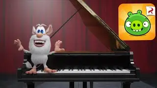 Booba played the theme from the game bad piggies