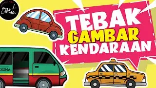 Menebak Gambar Kendaraan Dengan Benar | Mobil, Bus, Angkot, dan Taksi