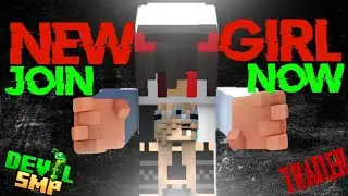 Welcome the New Girl to DEVIL SMP S3 ! Trailer Part 1 | Join Now! #minecraft