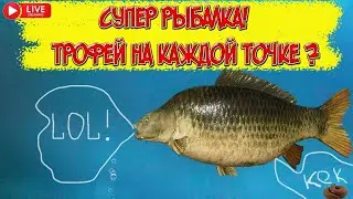 РУССКАЯ РЫБАЛКА 4(РР4)-СУПЕР ТРОФЕЙ!СУПЕР РЫБАЛКА ТРОФЕЙ НА КАЖДОЙ ТОЧКЕ