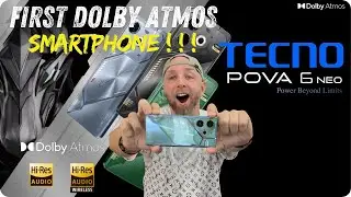 The First Smartphone with Dolby Atmos, Tecno Pova 6 Neo: 50MP Camera and Built In AI Assistant Ella!