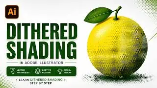 Dithered Shading Effect in Adobe Illustrator | हिंदी / اردو