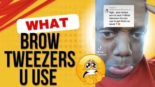 Your Brows Are So Neat. What Tweezers Do You Use / OZ14 Crying Reaction #469