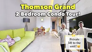 Home Tour | 2 Bedroom Unit at Thomson Grand Condo | Private Lift, Unblocked View | LoukProp Homes!