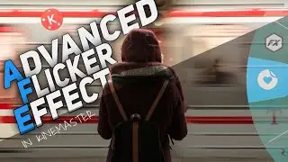 Advance Level Beat Flicker Effect in Kinemaster 🔥👌|| eye blink effect in kinemaster ||