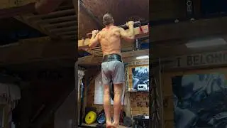 Enjoying the grind! Best bar for pullupz! 💯🔥#dominiksky #calisthenics #weightedpullups #pullups