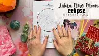 Libra New Moon Eclipse Guidance 🌚 Astrology and Tarot October 2nd 2024