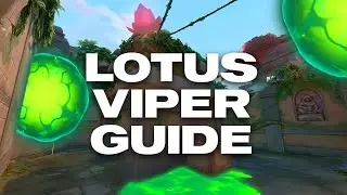 ULTIMATE Viper Guide For LOTUS - Lineups, Executes, Setups | VALORANT