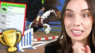 Horse competitions are more difficult than I expected...