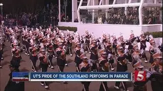 Pride Of The Southland Plays In Inaugural Parade