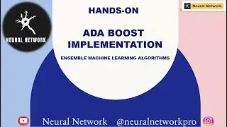 Hands-On Ada Boost Algorithm Implementation | Ensemble Machine Learning Algorithms