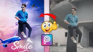 Sky Viral Effect | PicsArt Editing Tutorial | Sky Clouds Photo Editing in PicsArt | RTWORLD