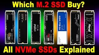 🔥All NVMe SSD Explained 2025🔥Samsung vs WD vs Kingston vs Crucial 