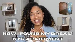 NYC APARTMENT HUNTING | How I found My Dream NYC Apartment