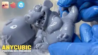 Nomad Sculpt Models 3D PRINTED on Anycubic Photon M3 Premium